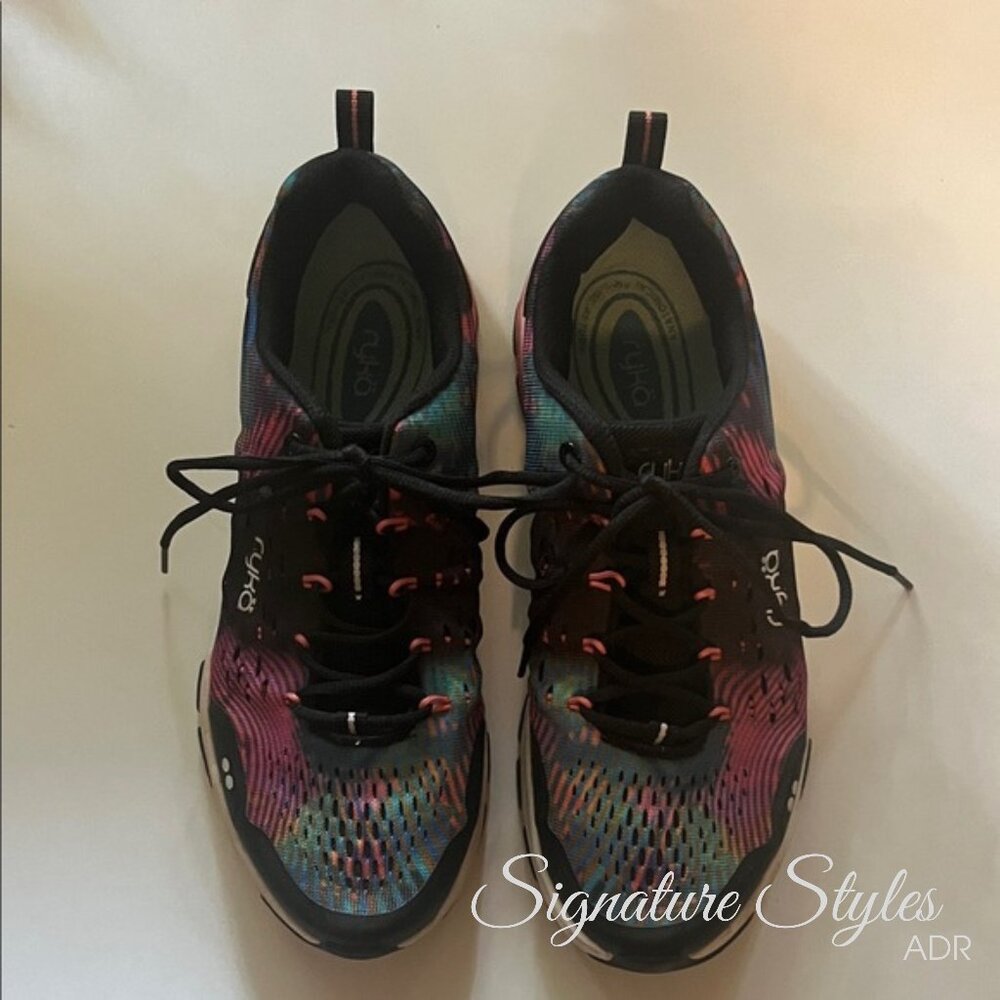 Ryka Vibrant Multicolor Athletic Shoes – Size 9